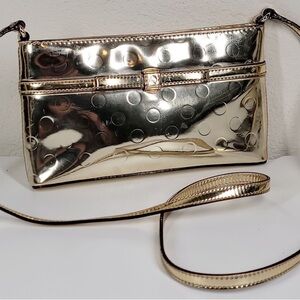 KATE SPADE CAMELLIA CROSSBODY GOLD BAG